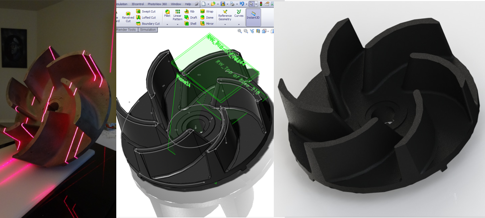 reverse engineering and laser scanning