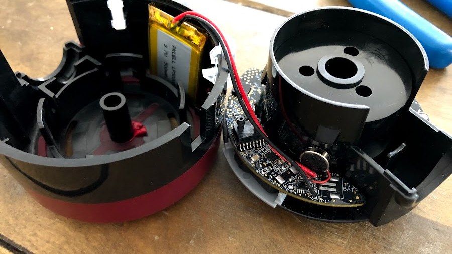 Custom electronics, PCB, and firmware integrated into an injection-molded production enclosure by PartSnap